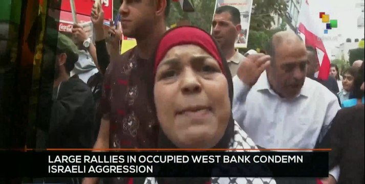 FTS 12:30 07-10: West Bank mobilizes to repudiate Israel's escalation of violence