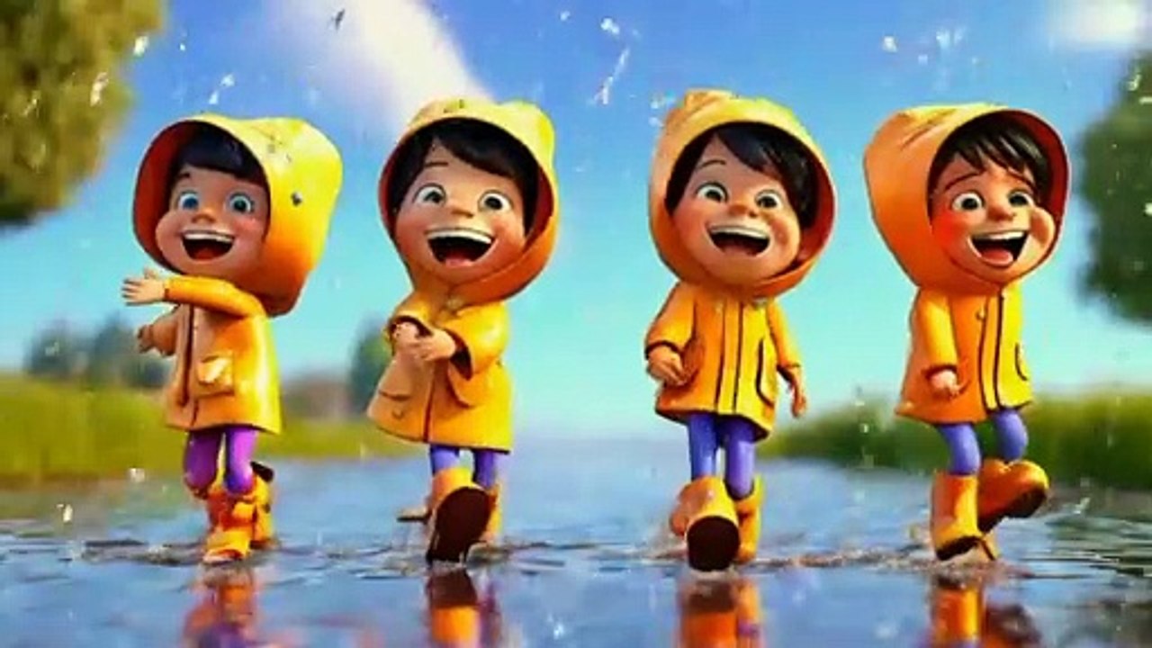 Puddle Jumpers' Delight Poem | Kids Rhymes | English Baby Song ...