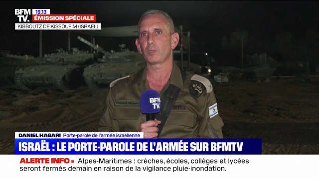Daniel Hagari, porte-parole de l'armée israélienne: Nous ne luttons pas contre les Gazaouis, ni les Yéménites mais contre les organisations terroristes qui veulent massacrer les Israéliens