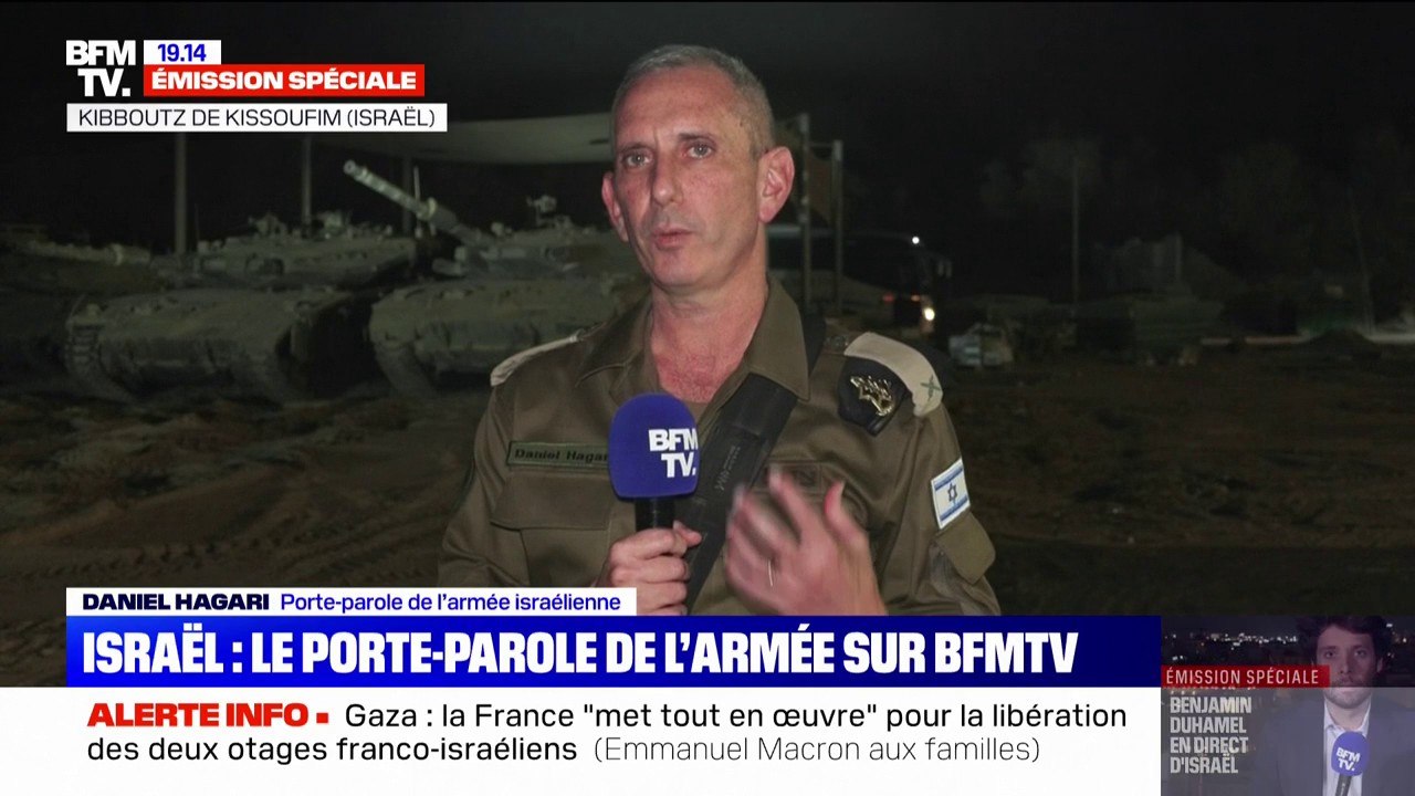 Daniel Hagari, porte-parole de l'armée israélienne: "Le Hamas a été vaincu dans sa branche militaire. Jamais plus encore nous n'aurons le 7-Octobre"