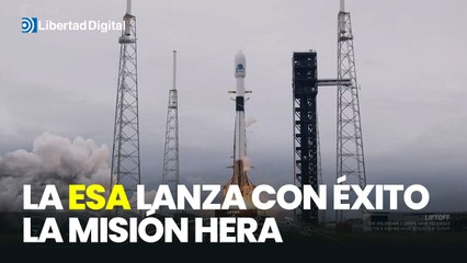 La ESA lanza con éxito la misión Hera de defensa planetaria frente a colisiones de asteroides