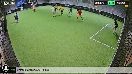 Faute de Mickael C - FC CAZ