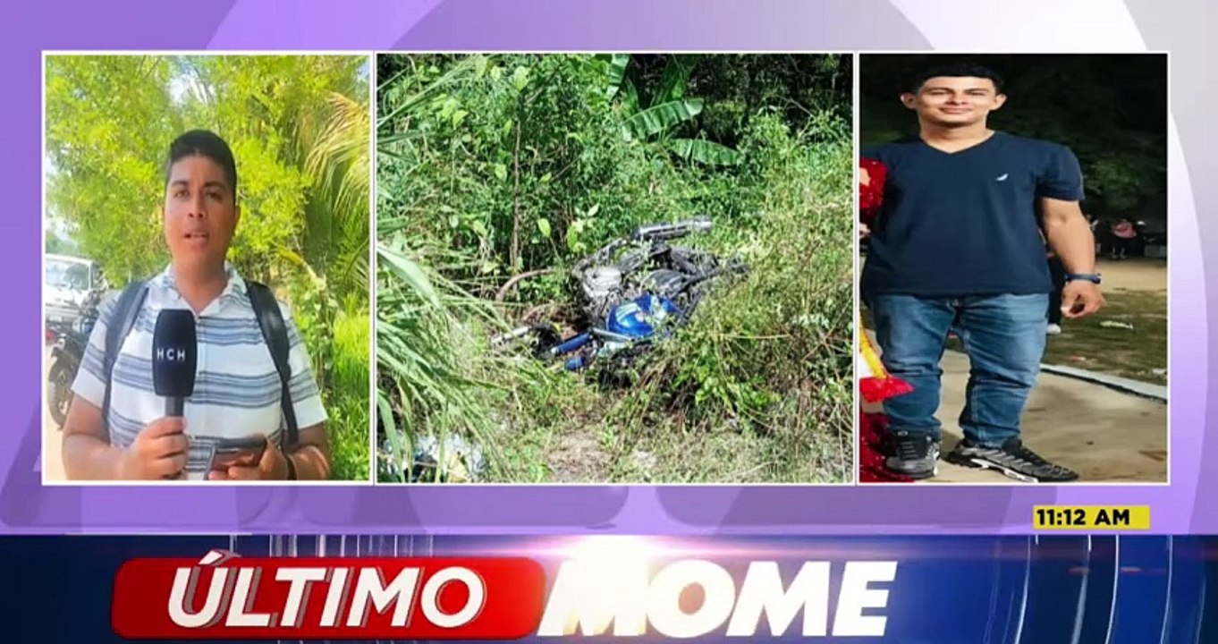 Motociclista pierde la vida tras brutal choque en Tocoa