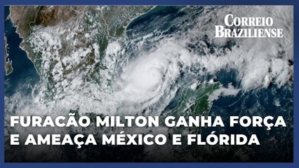 Furacão Milton ganha força e ameaça México e Flórida