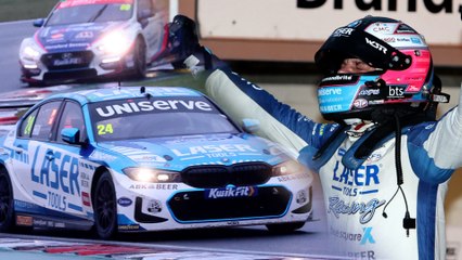 Kent racer Jake Hill becomes British Touring Car Champion
