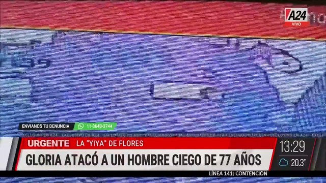GLORIA, LA VIUDA NEGRA , ATACÓ A UN HOMBRE CIEGO