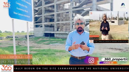 NUTECH Smart Campus Construction Update | 6 Floors Complete in Capital Smart City!