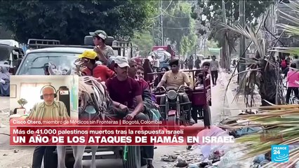 Cisco Otero: “Israel ha atacado de manera sistemática todas las estructuras médicas en Gaza”