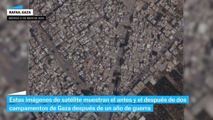 Gaza antes y después