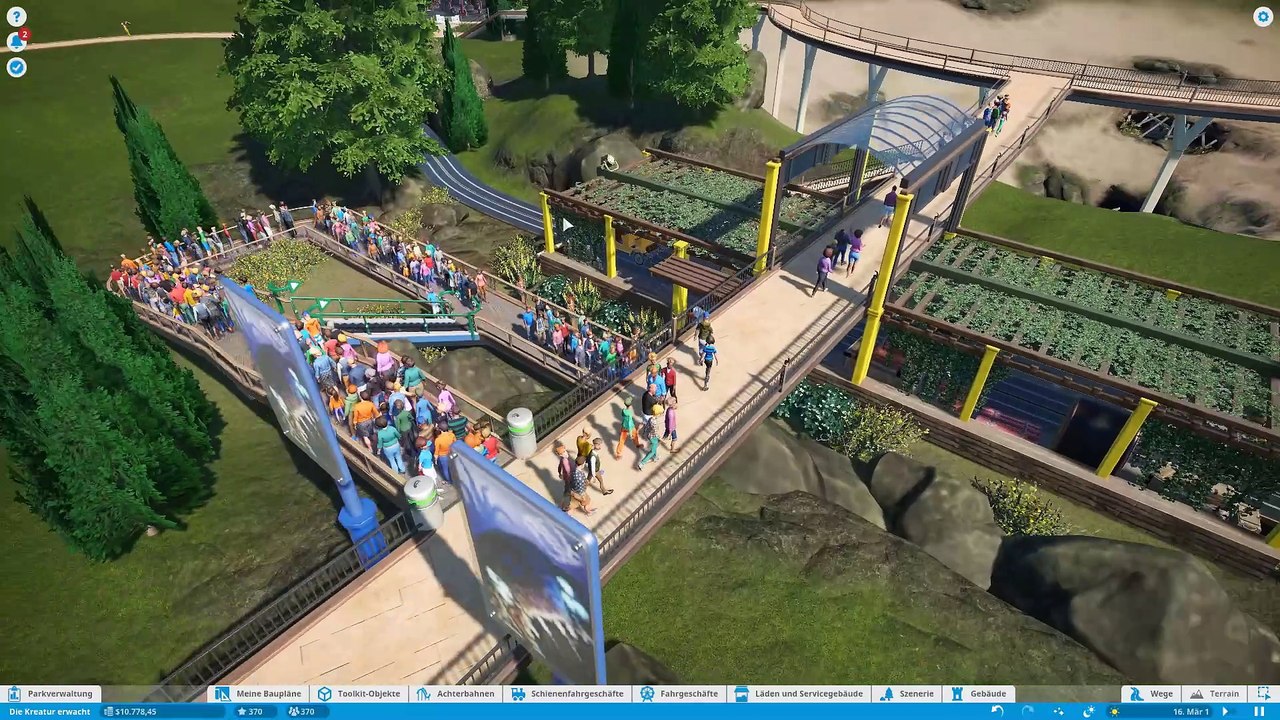 Planetcoaster - die kreatur erwacht - kampagne