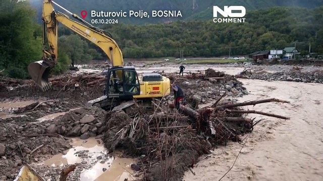 Βοσνία: Η χώρα μετράει τις πληγές της μετά τις φονικές πλημμύρες