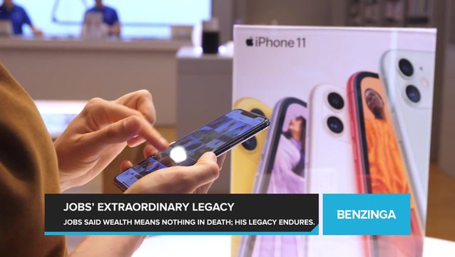 Legendary Apple Co-Founder Steve Jobs Once Said, 'Being The Richest Man In The Cemetery Doesn't Matter To Me:' Maybe That's Why His Impact Transcends Financial Success For iPhone-Maker And Beyond