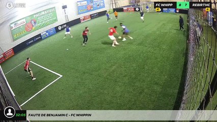 Faute de Benjamin C - FC WHIPPIN