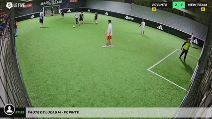 Faute de Lucas M - FC PINTE