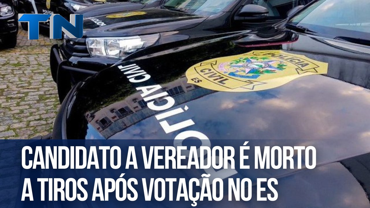 Candidato a vereador é morto a tiros após votação no ES