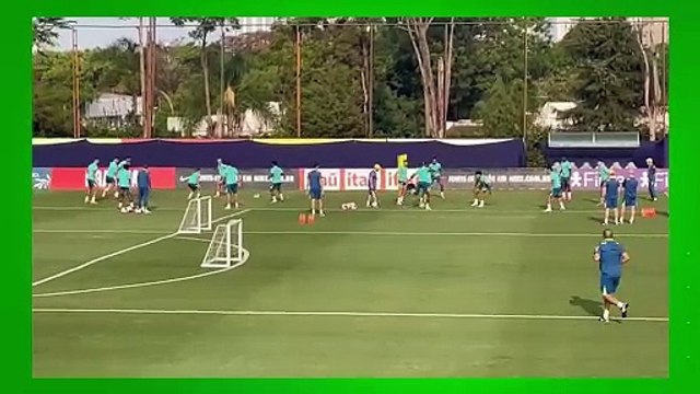 Seleção Brasileira faz primeiro treino em São Paulo