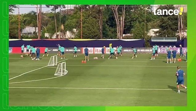 Seleção Brasileira faz primeiro treino em São Paulo