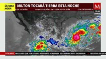 Huracán 'Milton' impactará tierra esta noche con categoría nivel 5