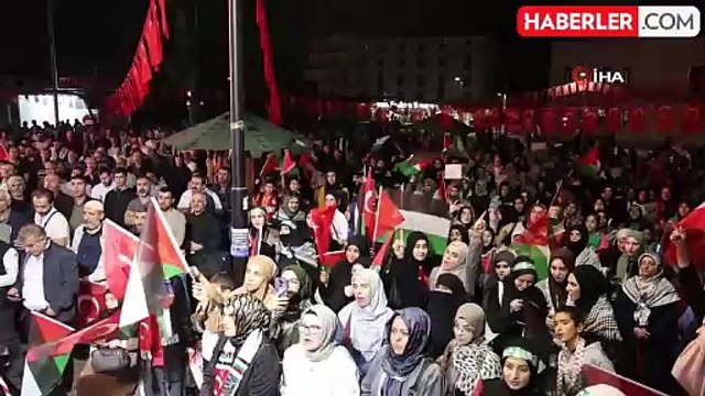 Elazığ'da 'Aksa Tufanı Diriliş' Mitingi Düzenlendi