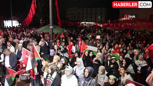 Elazığ'da 'Aksa Tufanı Diriliş' Mitingi Düzenlendi