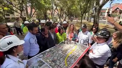 En la localidad de Teusaquillo rehabilitación del andén del separador central del Parkway