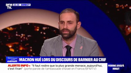 Hen Feder (porte-parole de l'ambassade d'Israël en France): "On essaye toujours de trouver des solutions dans le Proche-Orient avec nos alliés"