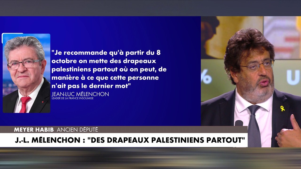 Meyer Habib : «Jean-Luc Mélenchon est obsédé par les Juifs ? Pourquoi ?  Parce que c'est un antisémite.»