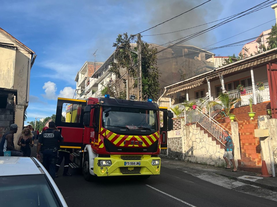 Incendie route des Religieuses