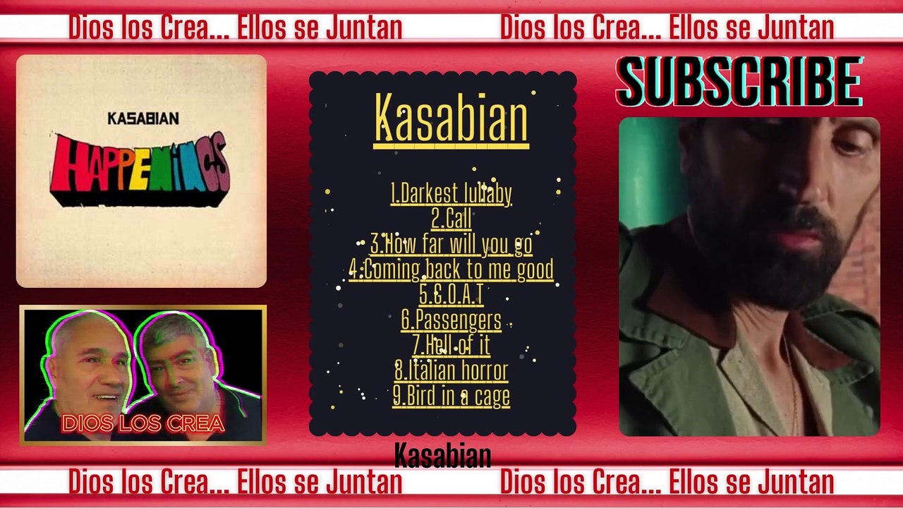 MIRA & ESCUCHA  Kasabian - Darkest Lullaby  DIOS LOS CREA... ELLOS SE JUNTAN
