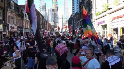 One year of genocide - One year of resistence - Toronto - International Day of Action