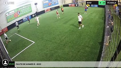 Faute de Ahmed B - GXO
