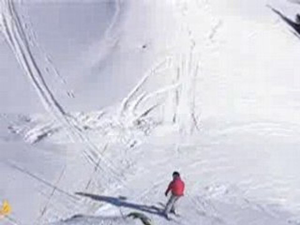 gamelle en ski