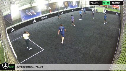 But de Dembo A - Team B