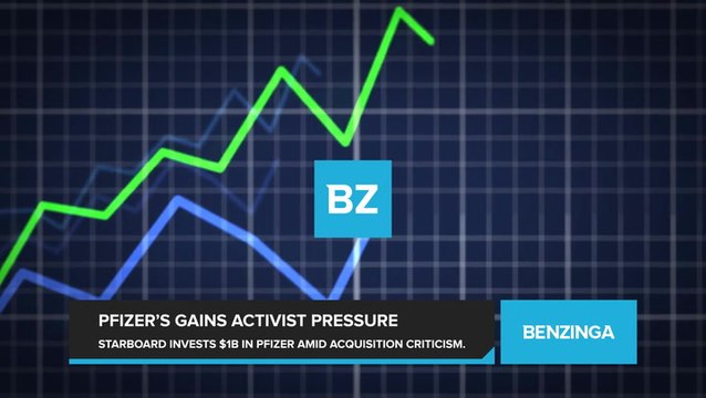 Activist Investor Starboard Takes $1 Billion Stake In Pfizer As The Pharmaceutical Faces Criticism Over Costly Acquisitions