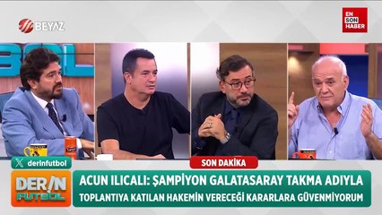 Acun Ilıcalı: Çözüm yabancı hakem