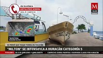 Protección Civil de Campeche se prepara para impacto del huracán 'Milton'