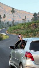jalan menuju Dieng lewat temanggung Jawa Tengah