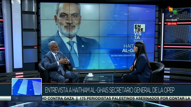 Exclusiva para teleSUR: Haitham al-Ghais, Secretario General de la OPEP