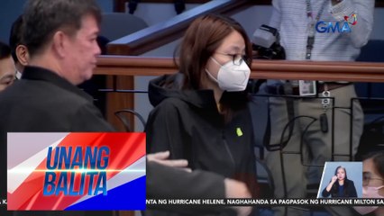 Alice Guo, inaasahang dadalo muli sa pagdinig ng Senado kaugnay sa mga ilegal na POGO | Unang Balita