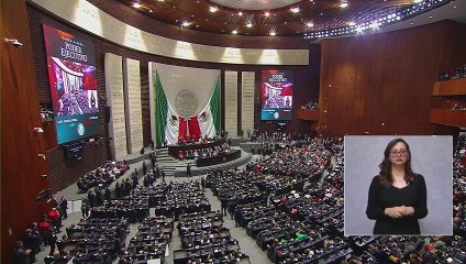 20241001 TOMA DE PROTESTA DE CAUDIA EN LA CAMARA DE DIPUTADOS