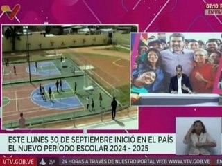 Presidente Nicolás Maduro: El 84% de la educación en Venezuela es pública
