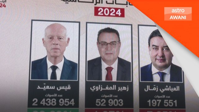 Kais Saied kekal Presiden Tunisia