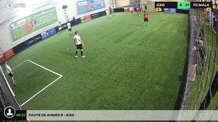 Faute de Ahmed B - GXO