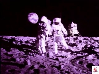 1970s humorous - Shell TV commercial with space aliens on the moon