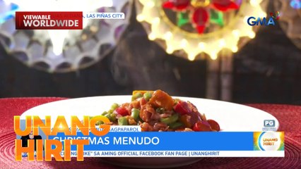 Christmas Menudo para sa ating mga parol maker sa Las Piñas City | Unang Hirit