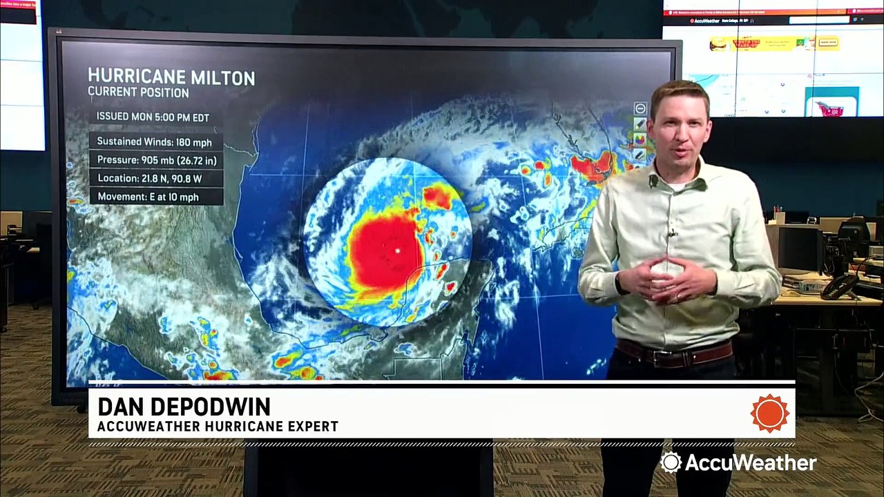 Florida's Gulf Coast faces potential devastation from Hurricane Milton
