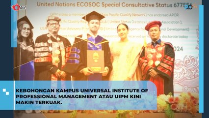 Kebohongan Kampus Universal Institute of Professional Management atau UIPM Kini Makin Terkuak