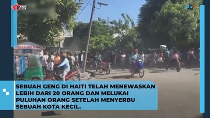 Sebuah Geng di Haiti telah Tewaskan Lebih dari 20 orang dan Melukai Puluhan Orang