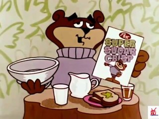 1970s Melania telling BLOB he needs a good breakfast (logo)