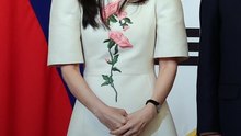 김건희 여사 '흰 원피스' 뭐길래…"필리핀 대통령 부부 좋아했다"